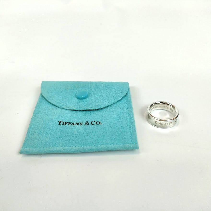 極美品 TIFFANY&Co ティファニー 1837 ナローリング 9号~10号の 極美品 TIFFANY&Co ティファニー 1837 ナローリング 9号~10号の