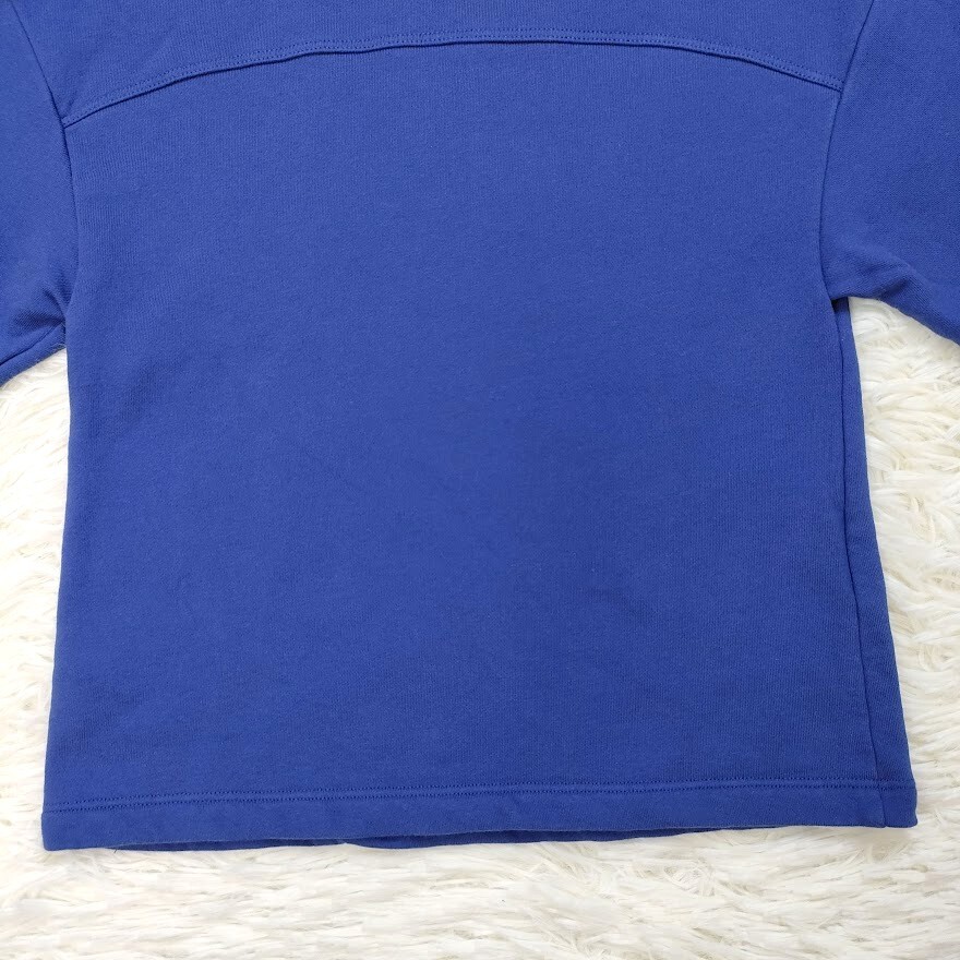 MARNI マルニ キッズ 半袖 Tシャツ サイズ8 (130相當(dāng)） 青 ブルー 花 スパンコール トップス 綿100％ 中古 子供服 女の子 