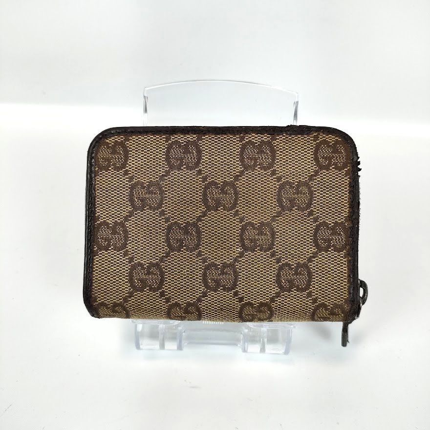 GUCCI グッチ GGキャンバス ラウンドファスナー コインケース GUCCI グッチ GGキャンバス ラウンドファスナー コインケース