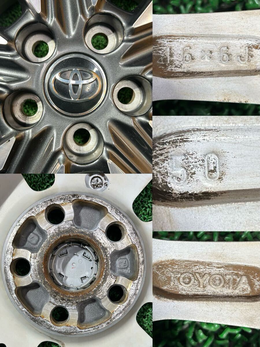 *TOYOTA Toyota 80 серия Noah, Voxy оригинальный [16×6.0J +50 PCD:114.3×5H диаметр втулки :58mm]*4 шт. комплект 