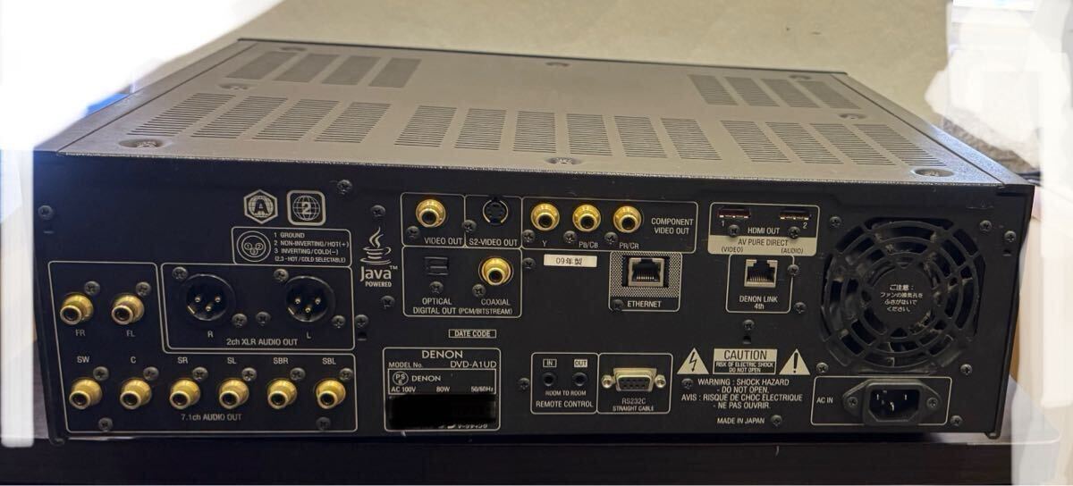 DENON デノン ユニバーサル オーディオプレーヤー DVD-A1UD DENON デノン ユニバーサル オーディオプレーヤー DVD-A1UD