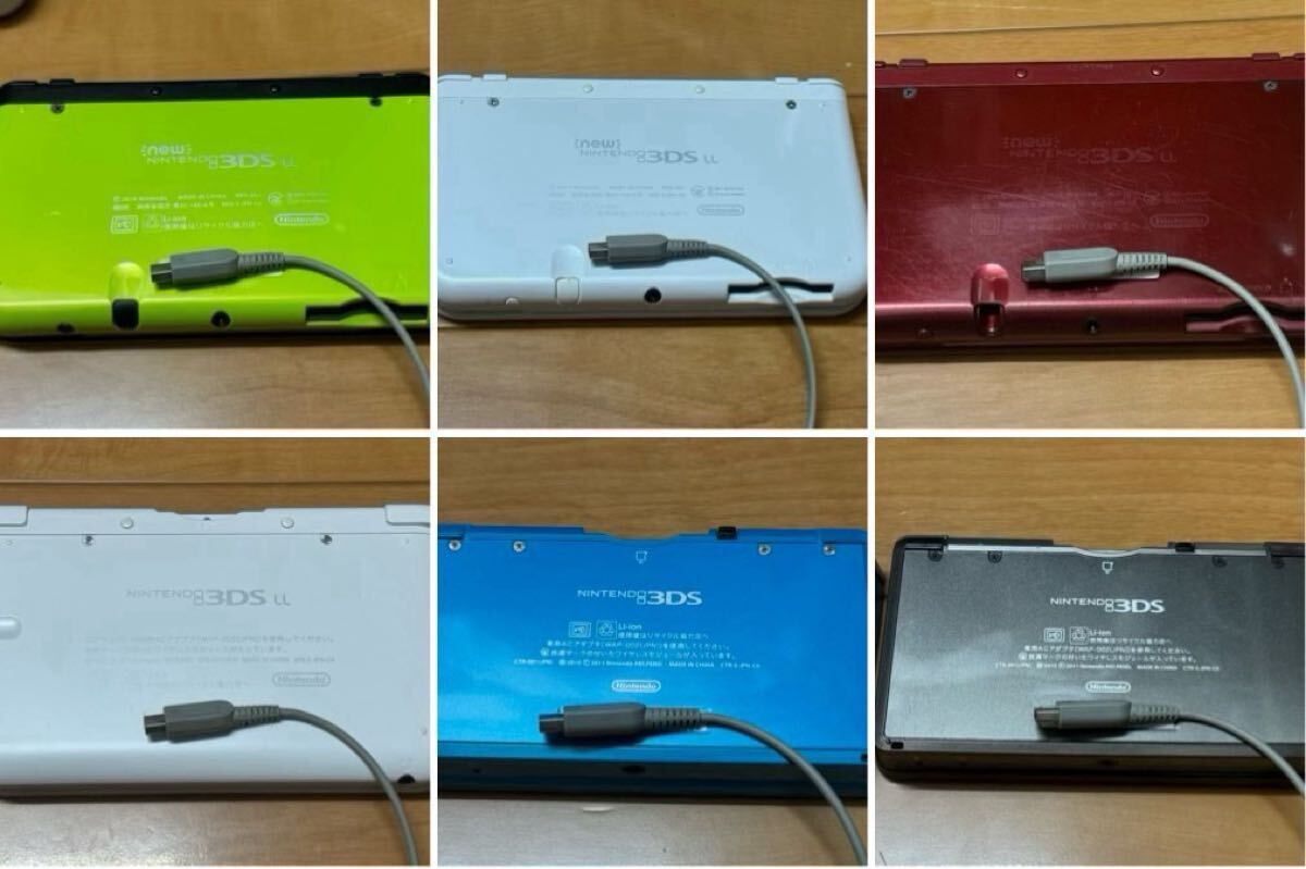 Newニンテンドー3DS LL ライム×ブラック ホワイト レッド 3DSLL Newニンテンドー3DS LL ライム×ブラック ホワイト レッド 3DSLL