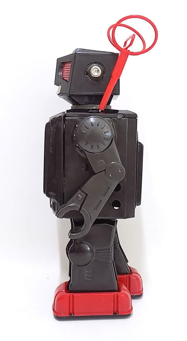 2S821□□ 堀川玩具 ブリキ 大怪獣 テレビロボット 当時物 箱有 2S821□□ 堀川玩具 ブリキ 大怪獣 テレビロボット 当時物 箱有