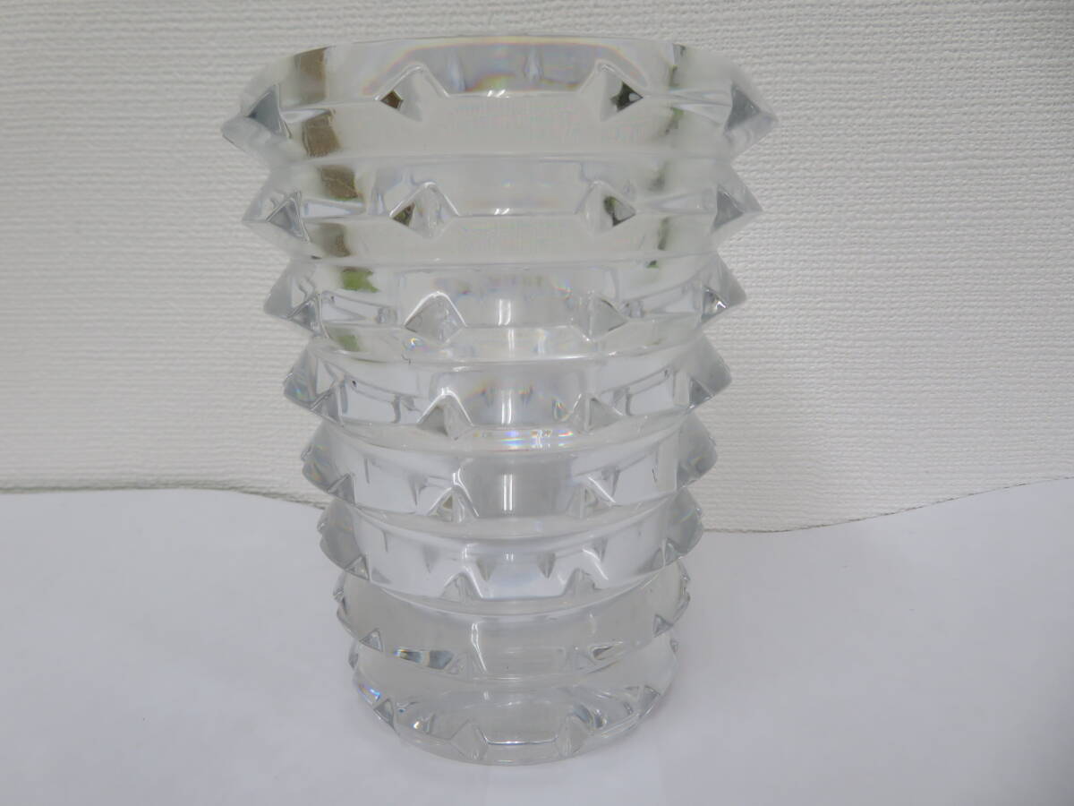 ♪♪86176 Baccarat バカラ クリスタル フラワーベース 一輪挿し