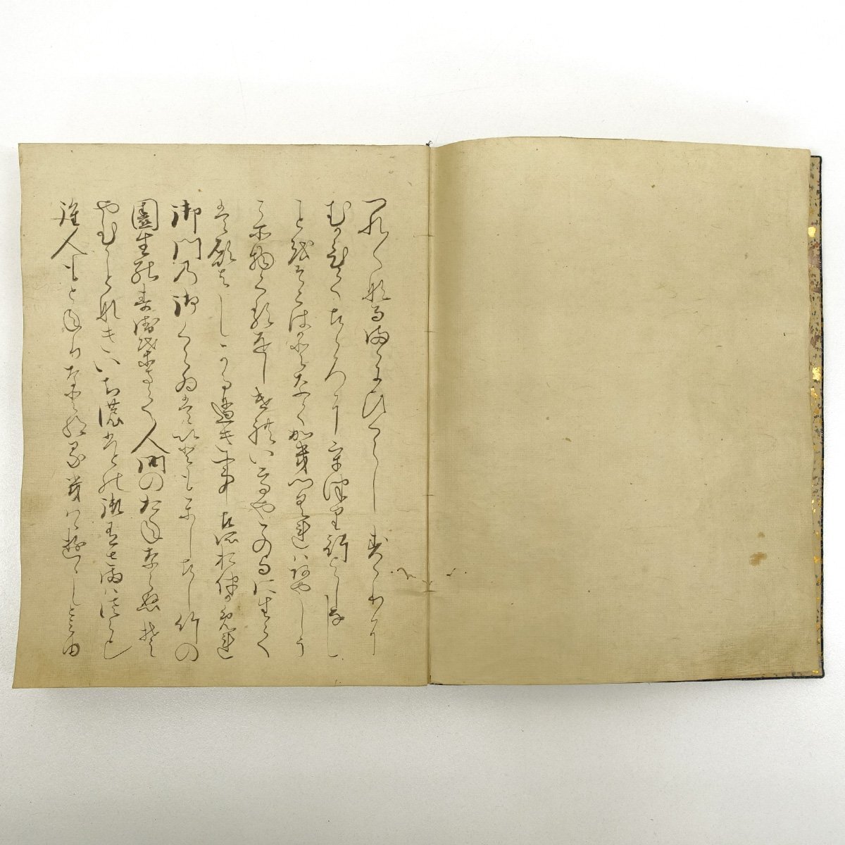 古写本】喜聞◇『徒然書(つれづれ草)』 2冊 古筆 古文書 古書 能 古写本】喜聞◇『徒然書(つれづれ草)』 2冊 古筆 古文書 古書 能