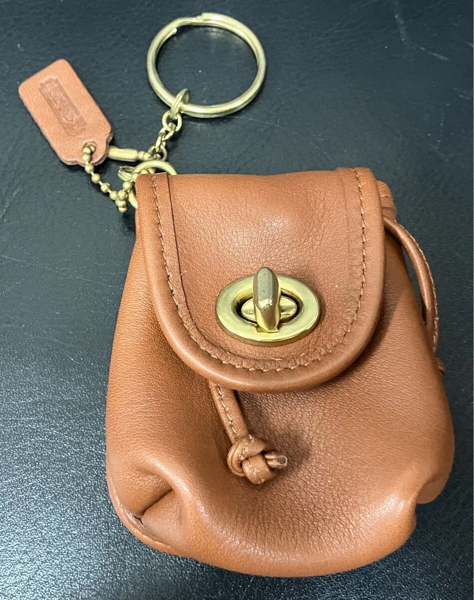 T648【美品】COACH オールドコーチ キーリング ターンロック T648【美品】COACH オールドコーチ キーリング ターンロック