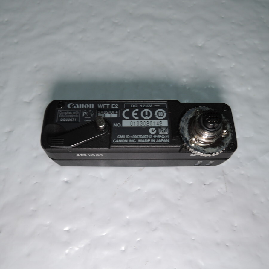 Canon ワイヤレスファイルトランスミッター WFT-E2 WFT-E2A Canon ワイヤレスファイルトランスミッター WFT-E2 WFT-E2A