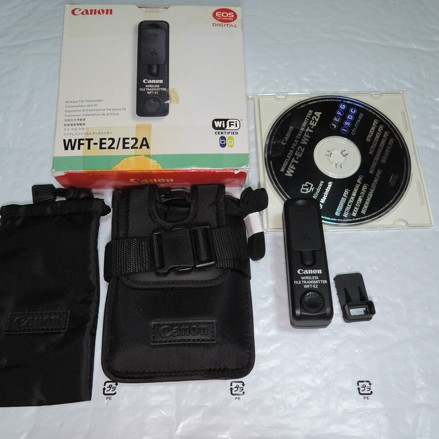 Canon ワイヤレスファイルトランスミッター WFT-E2 WFT-E2A Canon ワイヤレスファイルトランスミッター WFT-E2 WFT-E2A