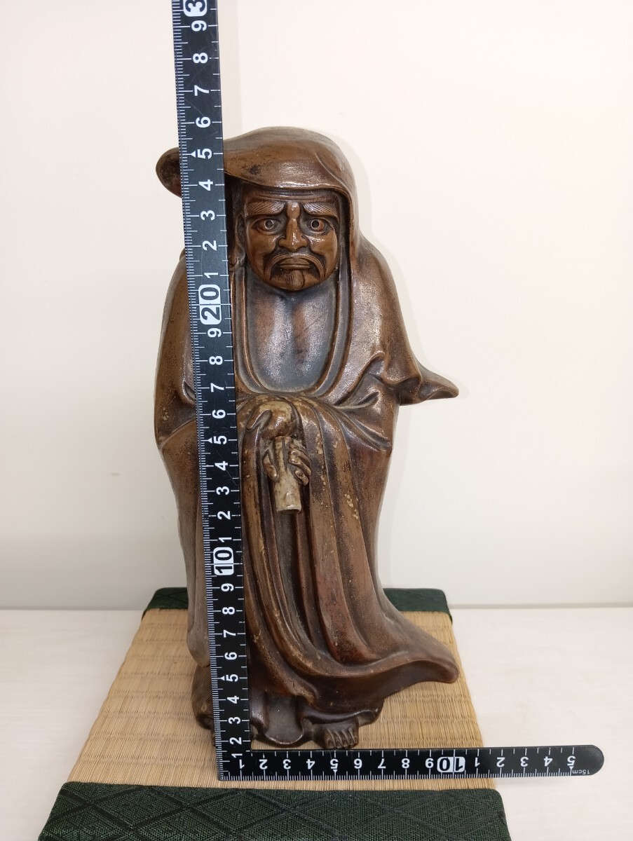 備前 明治手 達磨 達磨大師 置物 細工物 名工 窯元六姓 十三代 備前 明治手 達磨 達磨大師 置物 細工物 名工 窯元六姓 十三代