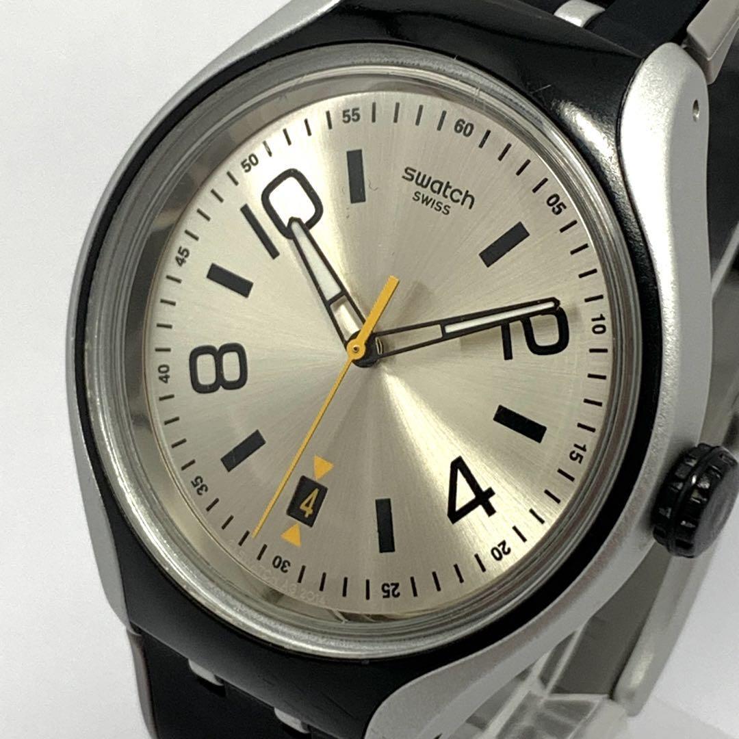 『5年保証』 972 稼働品 電池交換済 swatch スウォッチ SWISS メンズ 腕時計 時計