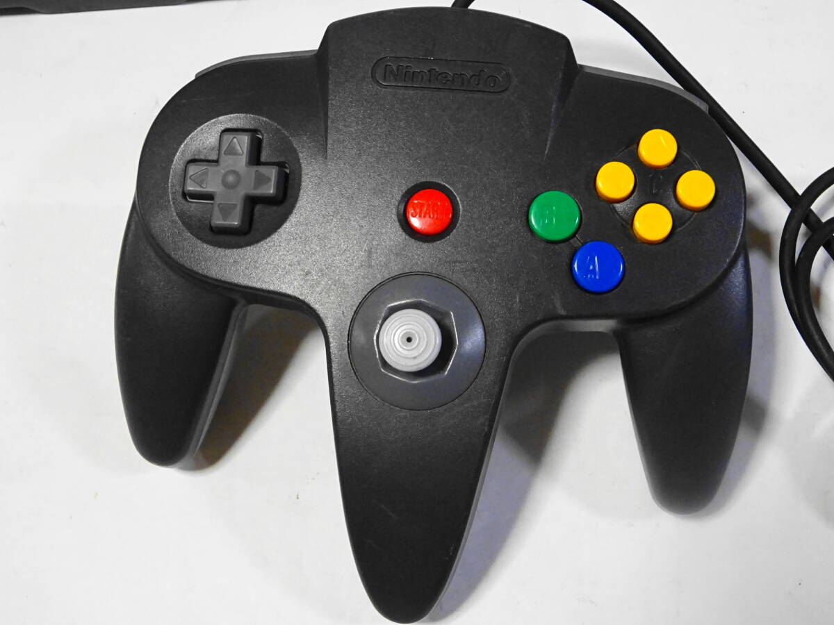 1円~】 ニンテンドー64 本体 ② NUS-001 コントローラー1個 AC 1円~】 ニンテンドー64 本体 ② NUS-001 コントローラー1個 AC