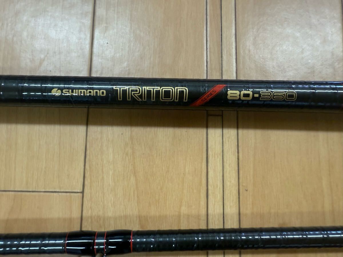 SHIMANO ロッド TRITON 80/360 シマノトライトン 80/360 釣竿 海 SHIMANO ロッド TRITON 80/360 シマノトライトン 80/360 釣竿 海