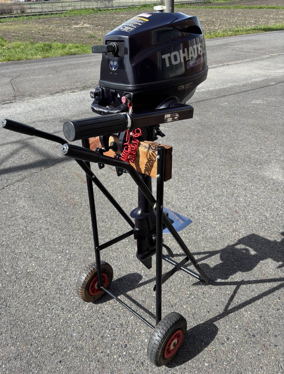 トーハツ2馬力4ストローク船外機 MFS2B S足 キャブレター5馬力 トーハツ2馬力4ストローク船外機 MFS2B S足 キャブレター5馬力