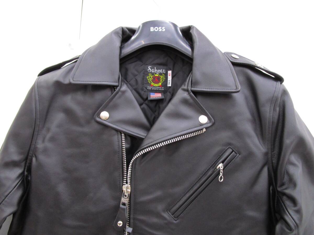 I0421-1F/ 未使用 Schott ショット 613UST ワンスターダブル I0421-1F/ 未使用 Schott ショット 613UST ワンスターダブル