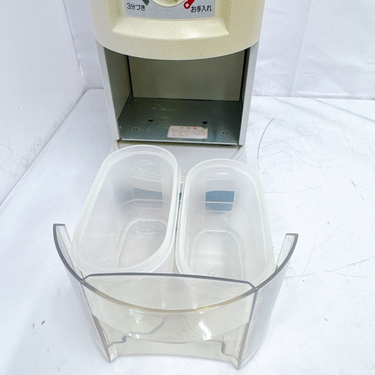 3SA090 Tupperware タッパーウェア 精米機 4合 BR-DA04T 通電OK 3SA090 Tupperware タッパーウェア 精米機 4合 BR-DA04T 通電OK