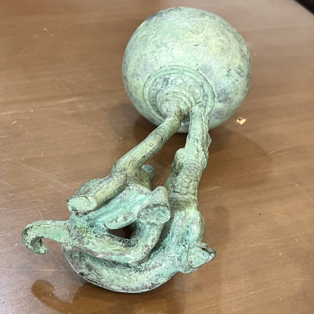 博山炉 力士窯音炉 中国 青銅器 祭祀品 時代物 中国美術 中国 博山炉 力士窯音炉 中国 青銅器 祭祀品 時代物 中国美術 中国