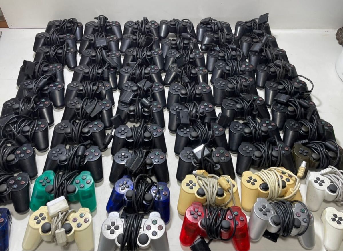SONY PS2 コントローラー 60個まとめて売り動作未確認(本体 SONY PS2 コントローラー 60個まとめて売り動作未確認(本体