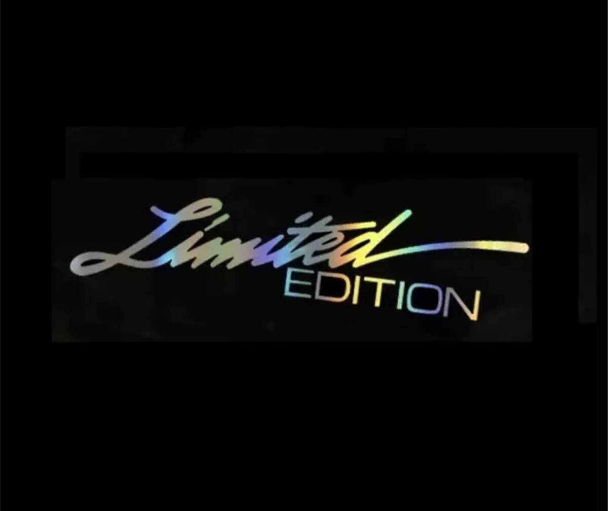 ★★送料無料／リミテッドエディション／レインボーカラー色／ステッカー★★_画像2