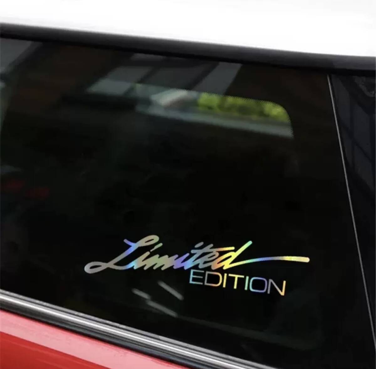 ★★送料無料／リミテッドエディション／レインボーカラー色／ステッカー★★_画像1