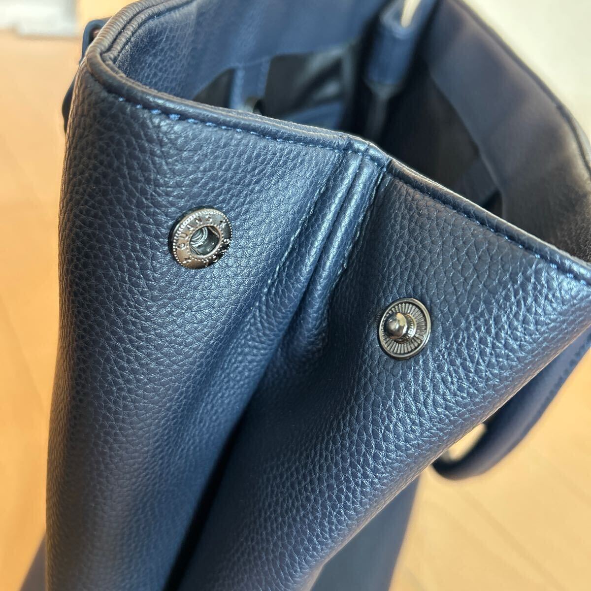 ANAオリジナル ABAHOUSE for ANA 革製品 シボレザー横型トートバッグ