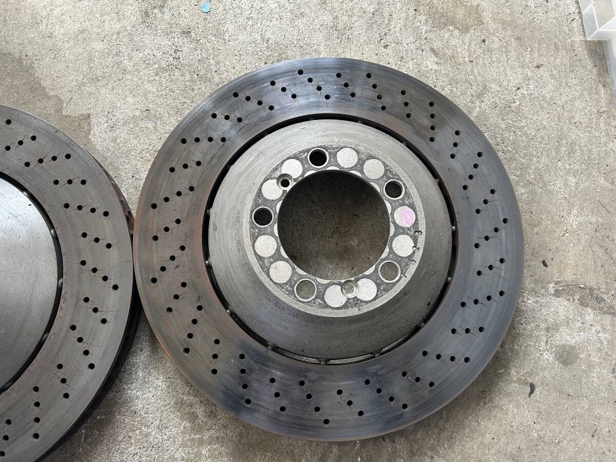ポルシェ 997GT3cup 　PFC　 純正ローター　 380ｍｍ　　 フロントローター