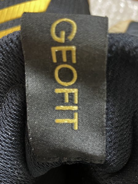 adidas アディダス GEOFIT ジオフィット バスケットボールシューズ スニーカー 26㎝ ブラック×ゴールド ARTCQ0182 ■貴440三