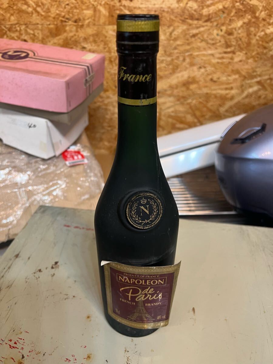 未開栓 NAPOLEON de Paris ナポレオン ド パリ 40% ブランデー 洋酒 お酒 現(xiàn)狀売り切り