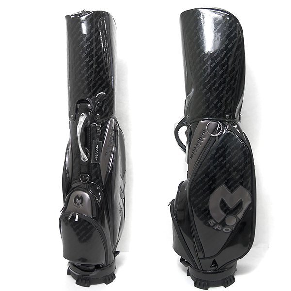 新品 7.4万 ミラショーン SPORTS 5割口 エナメル キャディバッグ 新品 7.4万 ミラショーン SPORTS 5割口 エナメル キャディバッグ