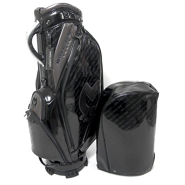 新品 7.4万 ミラショーン SPORTS 5割口 エナメル キャディバッグ 新品 7.4万 ミラショーン SPORTS 5割口 エナメル キャディバッグ