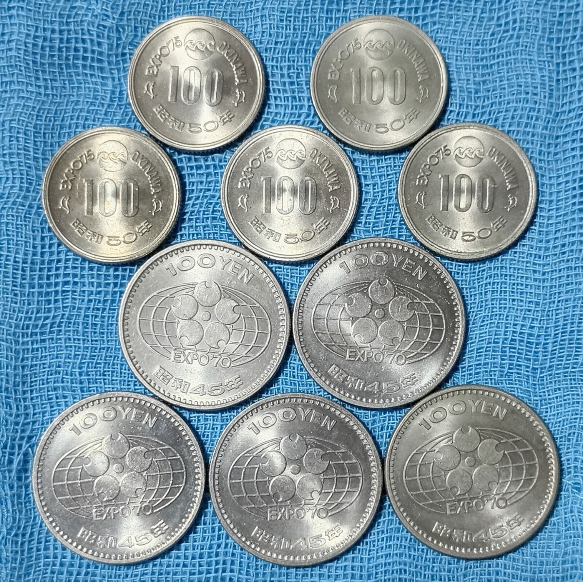 ☆鳳凰.稲穂.東京オリンピック.100円銀貨☆沖縄海洋博.日本万博 ☆鳳凰.稲穂.東京オリンピック.100円銀貨☆沖縄海洋博.日本万博