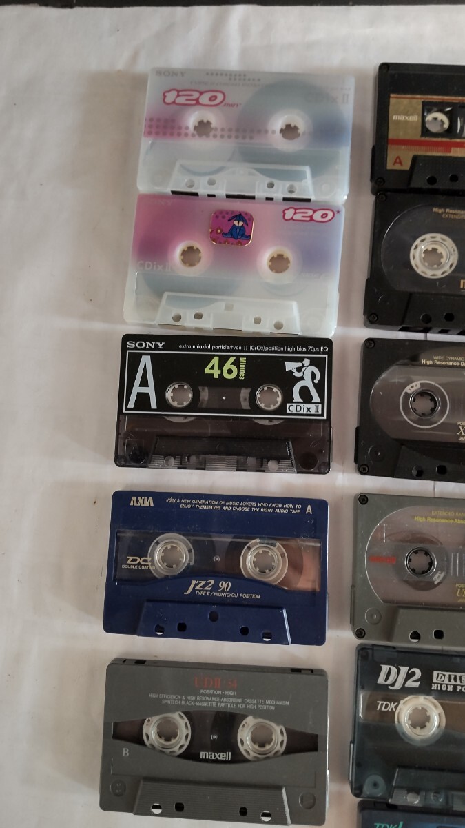 カセットテープ 録音済 ・HIGH(ハイポジ) TDK maxell SONY AXIA カセットテープ 録音済 ・HIGH(ハイポジ) TDK maxell SONY AXIA