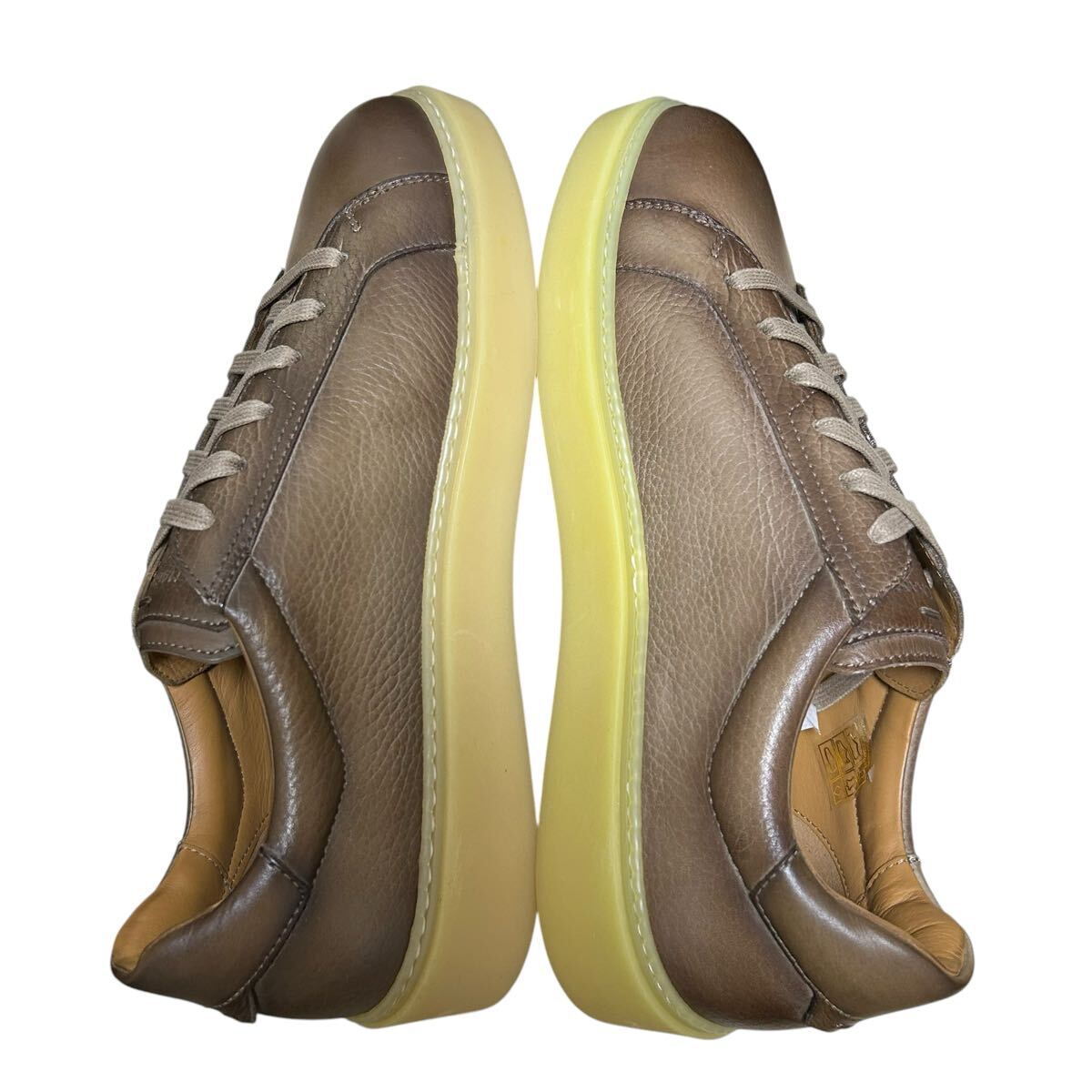 新品未使用 MAGNANNI マグナーニ レザースニーカー ブラウン 40 新品未使用 MAGNANNI マグナーニ レザースニーカー ブラウン 40