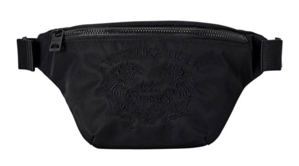 未使用品 完売品 Onitsuka Tiger ブラック ボディバッグ 未使用品 完売品 Onitsuka Tiger ブラック ボディバッグ