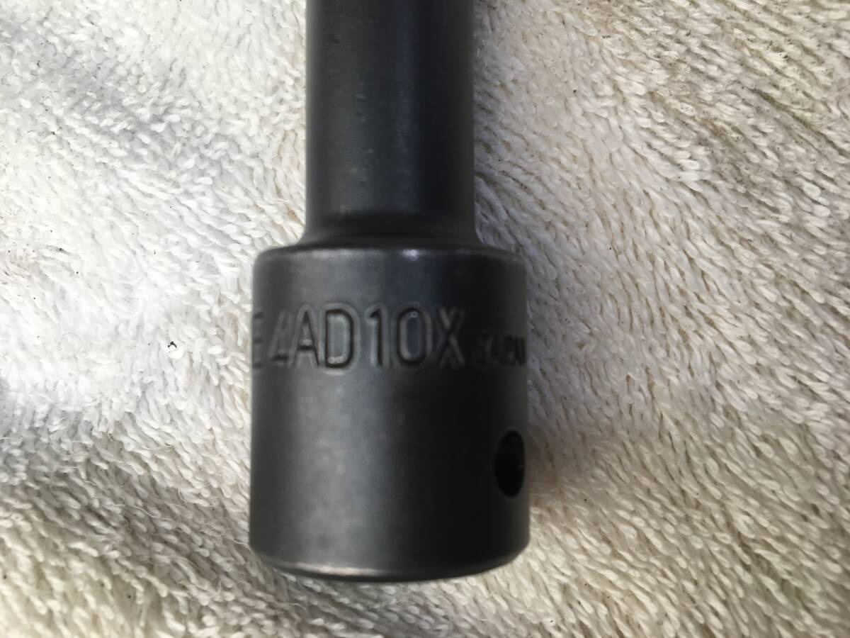 TONE K6A ヘッドボルトソケット 4AD-10X 差込角12.7mm_画像2