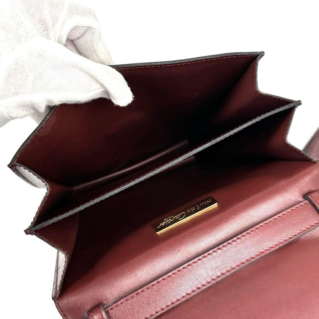 美品 Cartier カルティエ マストライン ショルダーバッグ 2way 美品 Cartier カルティエ マストライン ショルダーバッグ 2way