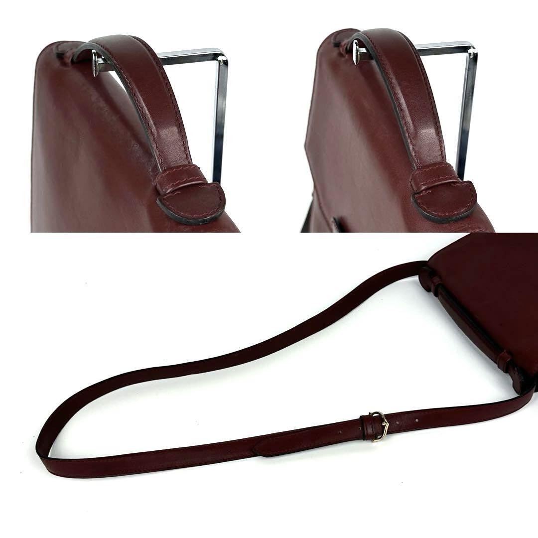 美品 Cartier カルティエ マストライン ショルダーバッグ 2way 美品 Cartier カルティエ マストライン ショルダーバッグ 2way
