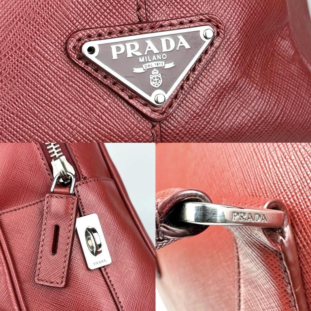 極美品】PRADA プラダ ビジネスバッグ ブリーフケース 書類鞄 極美品】PRADA プラダ ビジネスバッグ ブリーフケース 書類鞄