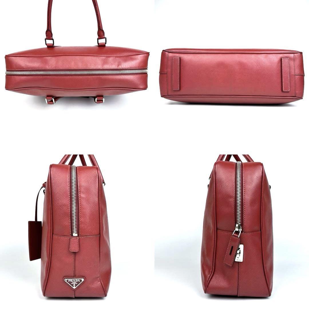 極美品】PRADA プラダ ビジネスバッグ ブリーフケース 書類鞄 極美品】PRADA プラダ ビジネスバッグ ブリーフケース 書類鞄