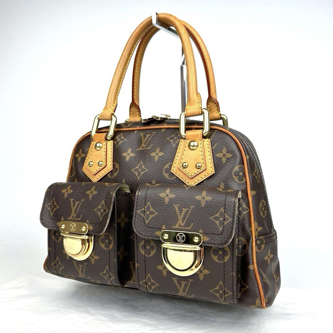 美品】LOUIS VUITTON ルイヴィトン モノグラム マンハッタンPM 美品】LOUIS VUITTON ルイヴィトン モノグラム マンハッタンPM