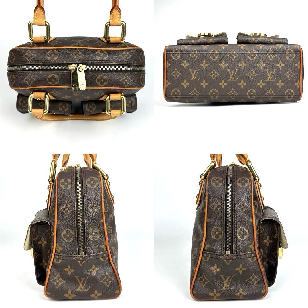 美品】LOUIS VUITTON ルイヴィトン モノグラム マンハッタンPM 美品】LOUIS VUITTON ルイヴィトン モノグラム マンハッタンPM