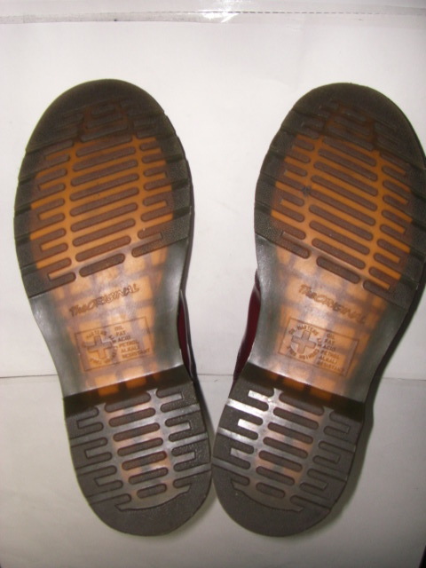 【美品】Dｒ.Martens 型番：2976　８inch　茶（ワインレッドに近い）　使用回?cái)?shù)５回　外箱無(wú)し