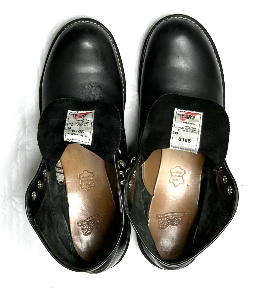 9/D】8165 RED WINGレッドウィング ハーレー gpz FATBOYショベル 9/D】8165 RED WINGレッドウィング ハーレー gpz FATBOYショベル