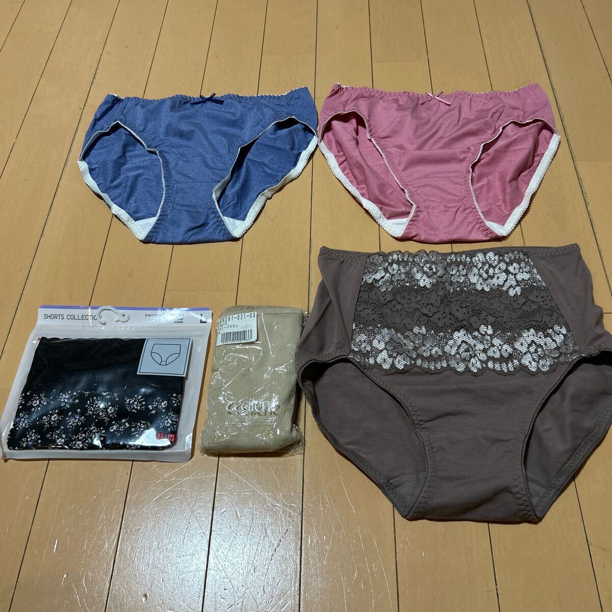 新品未使用 レディースLサイズショーツまとめ売り5枚セット 新品未使用 レディースLサイズショーツまとめ売り5枚セット