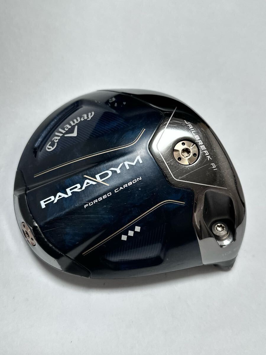 キャロウェイ PARADYM パラダイム トリプルダイヤモンド ドライバー 10.5° ヘッド単品 日本仕様 ヘッドカバー付 Triple Diamond 