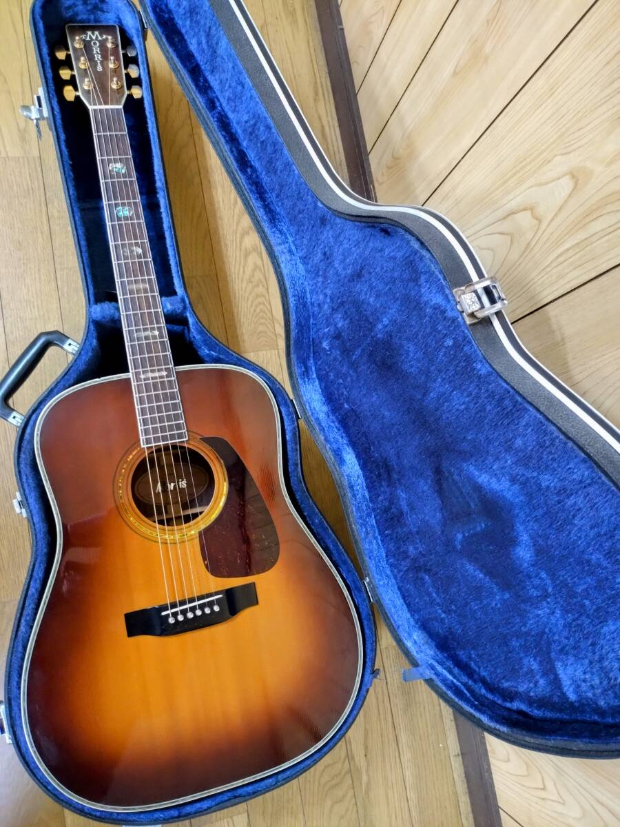 ハカランダ MORRIS TF-60トップ単板 1980年代製 モーリス ハカランダ MORRIS TF-60トップ単板 1980年代製 モーリス