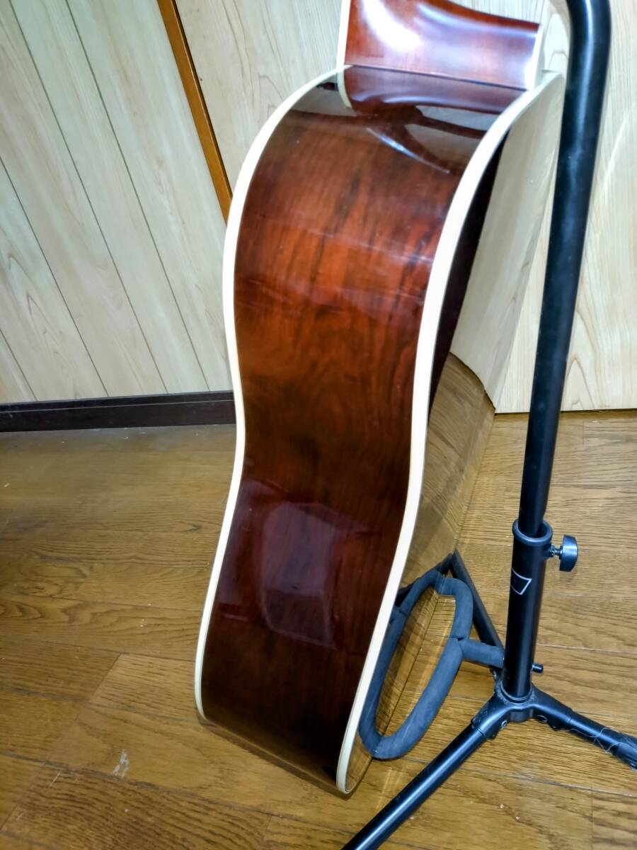 ハカランダ MORRIS TF-60トップ単板 1980年代製 モーリス ハカランダ MORRIS TF-60トップ単板 1980年代製 モーリス