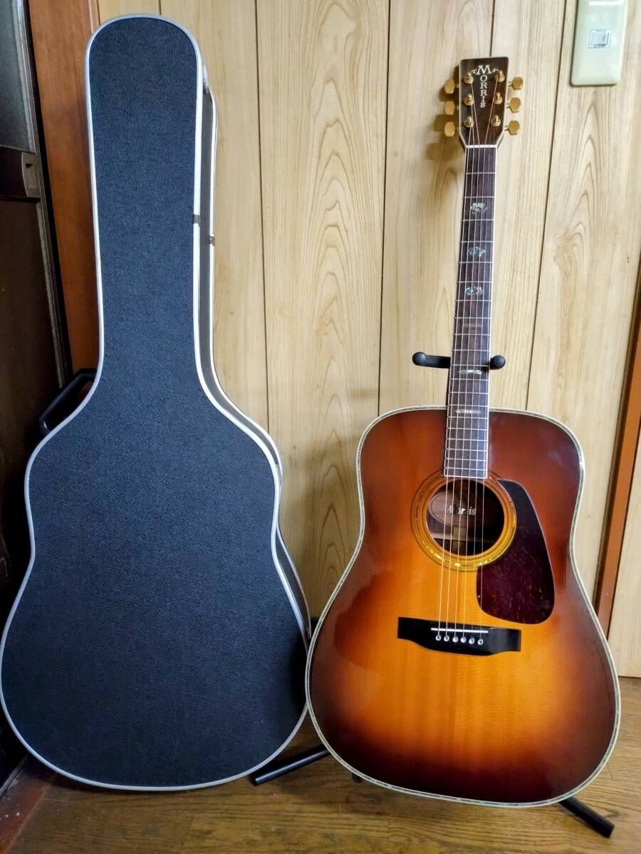 ハカランダ MORRIS TF-60トップ単板 1980年代製 モーリス ハカランダ MORRIS TF-60トップ単板 1980年代製 モーリス