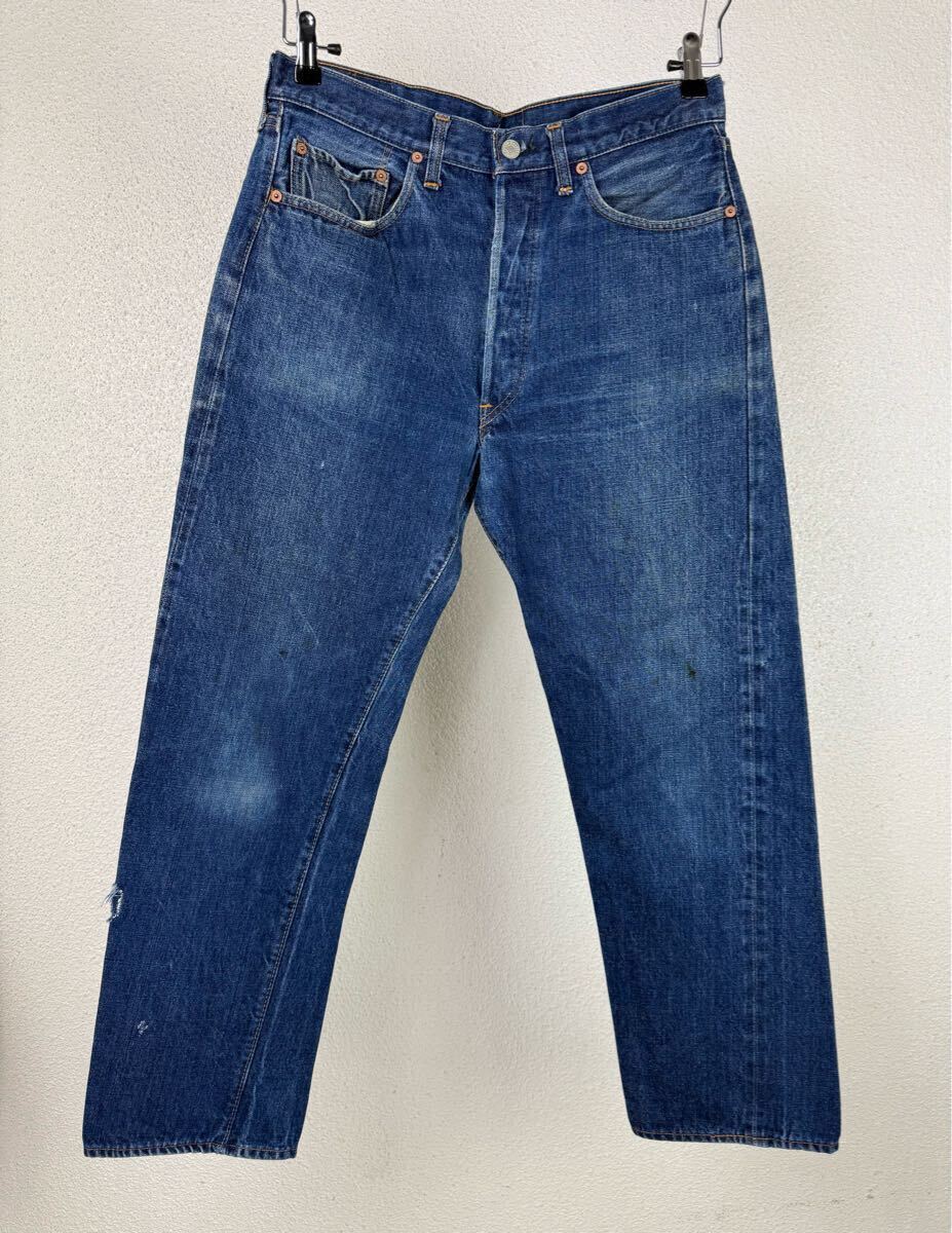 リーバイス501 66前期 w34 70s アメリカ製 ビンテージ 赤耳(W34 リーバイス501 66前期 w34 70s アメリカ製 ビンテージ 赤耳(W34