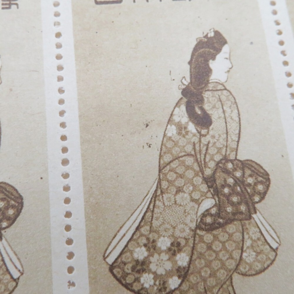 1円〜 未使用 日本切手 見返り美人 5面シート y88-3648993【Y 1円〜 未使用 日本切手 見返り美人 5面シート y88-3648993【Y