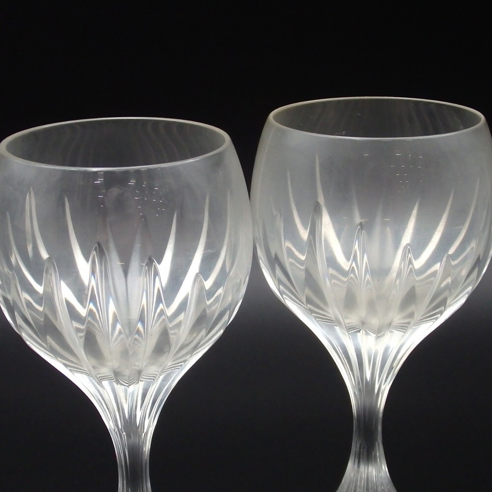 1円〜 2.Baccarat バカラ マッセナ ワイングラス 計3点 y1 1円〜 2.Baccarat バカラ マッセナ ワイングラス 計3点 y1